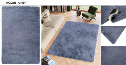 PLIUŠINIS kilimas 80x150 purus, pliušinis, minkštas, malonus, storas, aukštas, madingas