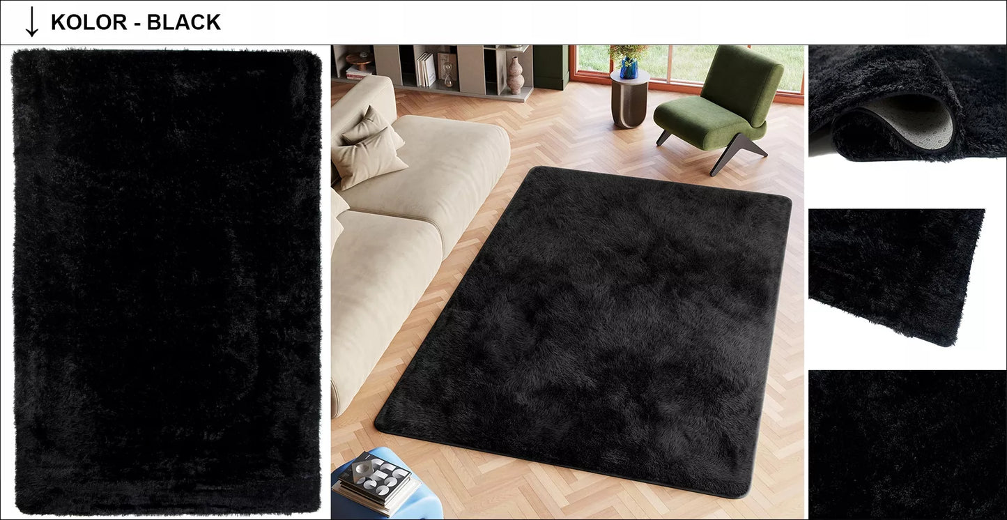 PLIUŠINIS kilimas 80x150 purus, pliušinis, minkštas, malonus, storas, aukštas, madingas