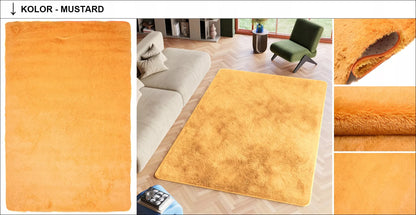 PLIUŠINIS kilimas 80x150 purus, pliušinis, minkštas, malonus, storas, aukštas, madingas
