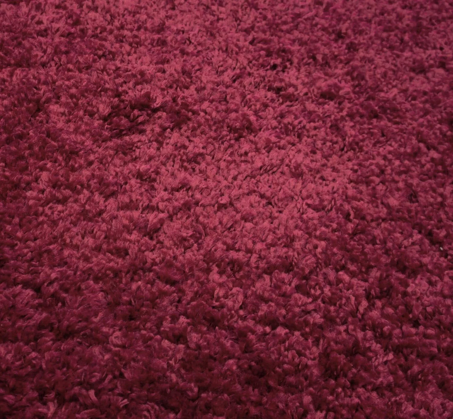 Kilimas Shaggy plaukuotas svetainei miegamajam minkštas pliušinis raudonas 200x290