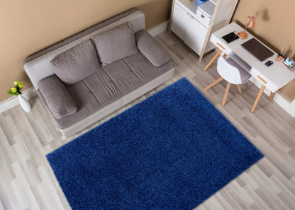SOFFI shaggy kilimas 180x270 cm storas GRANATINĖ #AF058