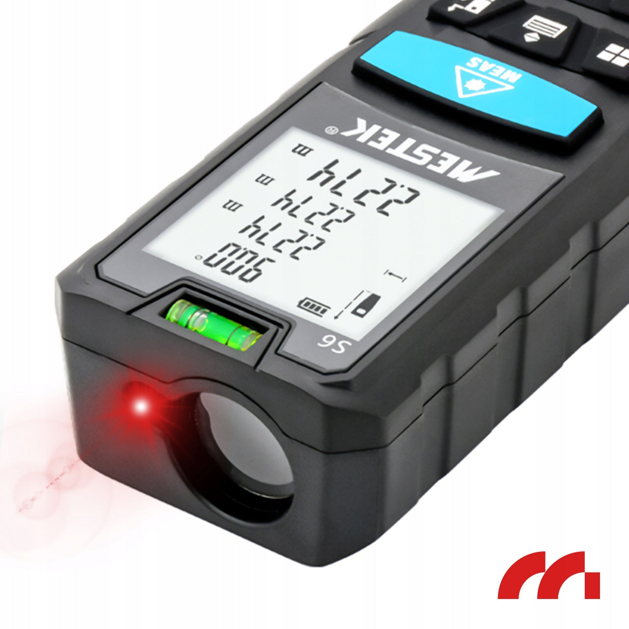 Lazerinis atstumo matuoklis 50m, skaitmeninis kampainis matuoklis ir gulsčiukas