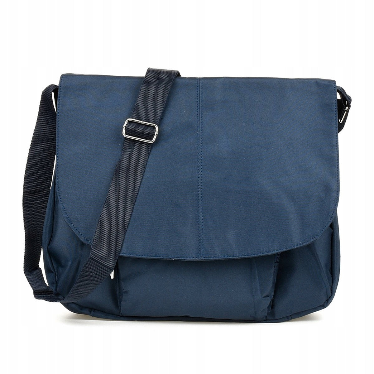 Moteriška rankinė, lengva, medžiaginė pašto rankinė, talpi, su atvartu, Beltimore A4