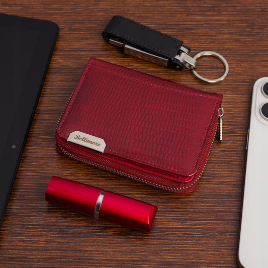 Moteriška premium piniginė iš natūralios odos Beltimore