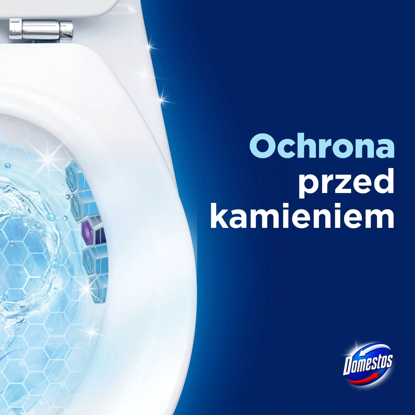 Domestos Power 5 tualetinio "WC" pakabukas "Full Power Ocean XL" 4x50g