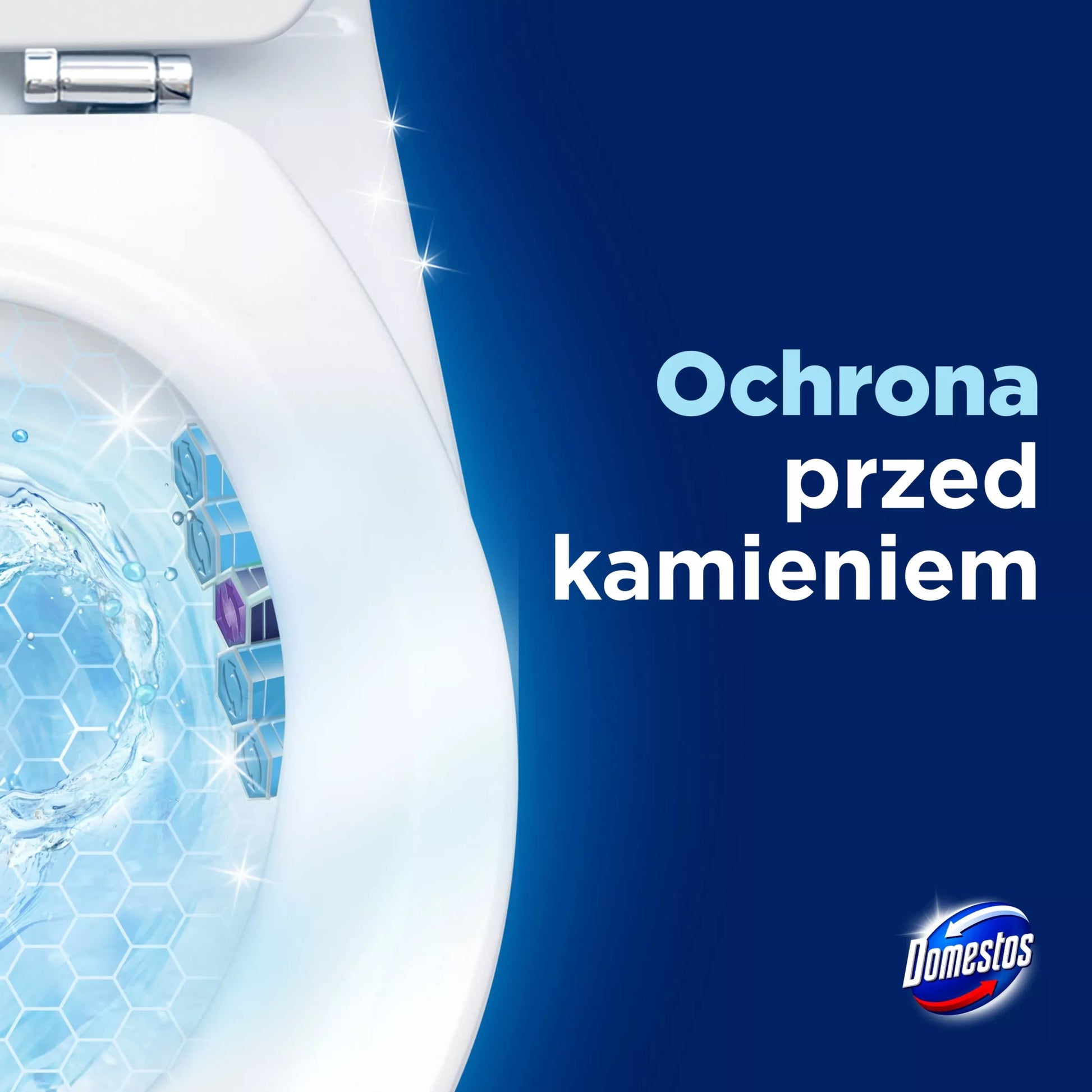 Domestos Power 5 tualetinio "WC" pakabukas "Full Power Ocean XL" 4x50g