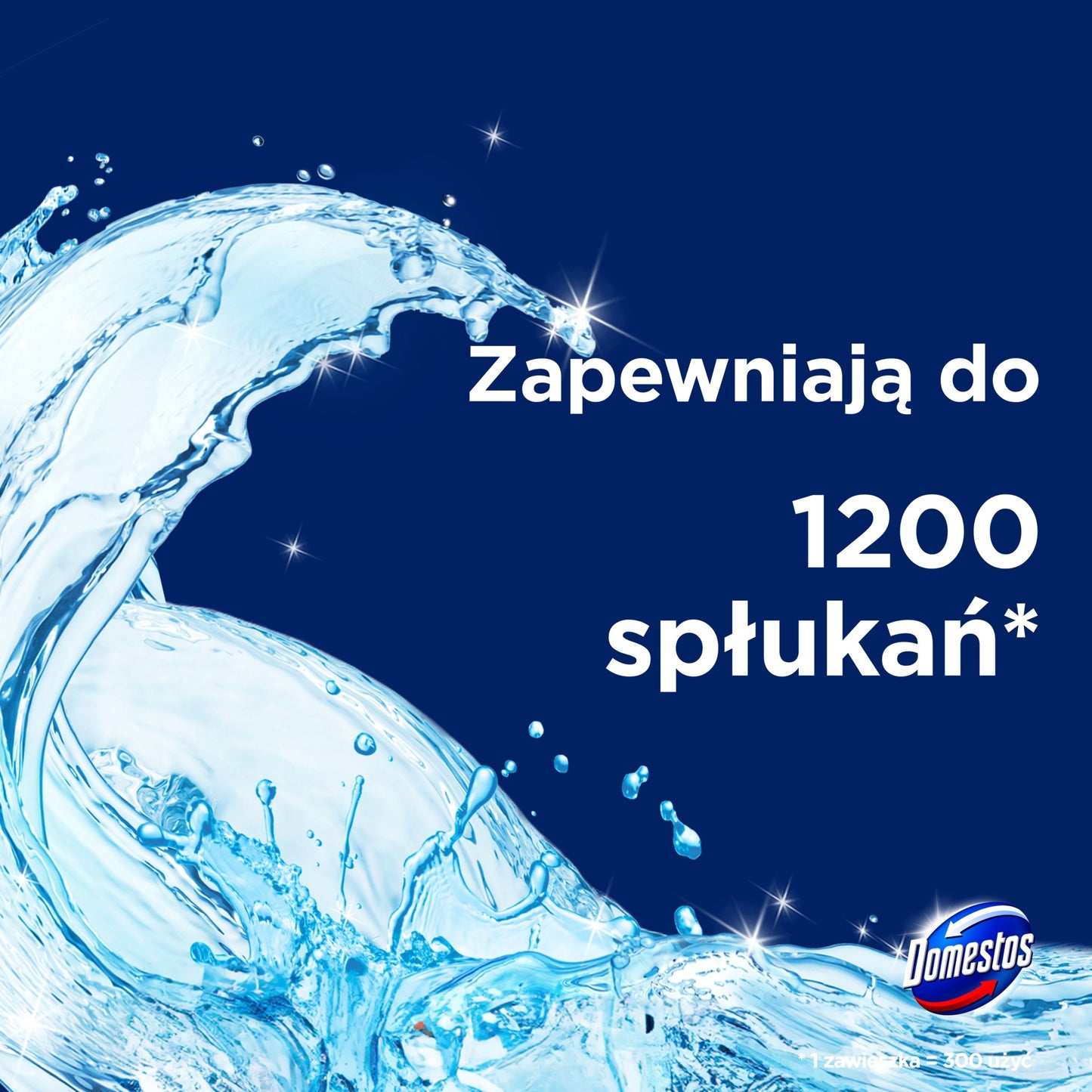 Domestos Power 5 tualetinio "WC" pakabukas "Full Power Ocean XL" 4x50g