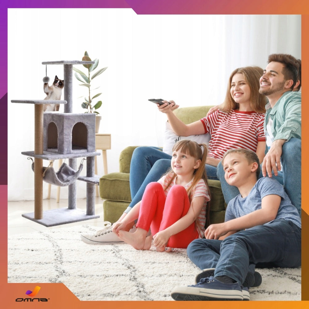 Katės draskyklė namelis didelis aukštas gultas didelei katei kopėtėlės stulpelis