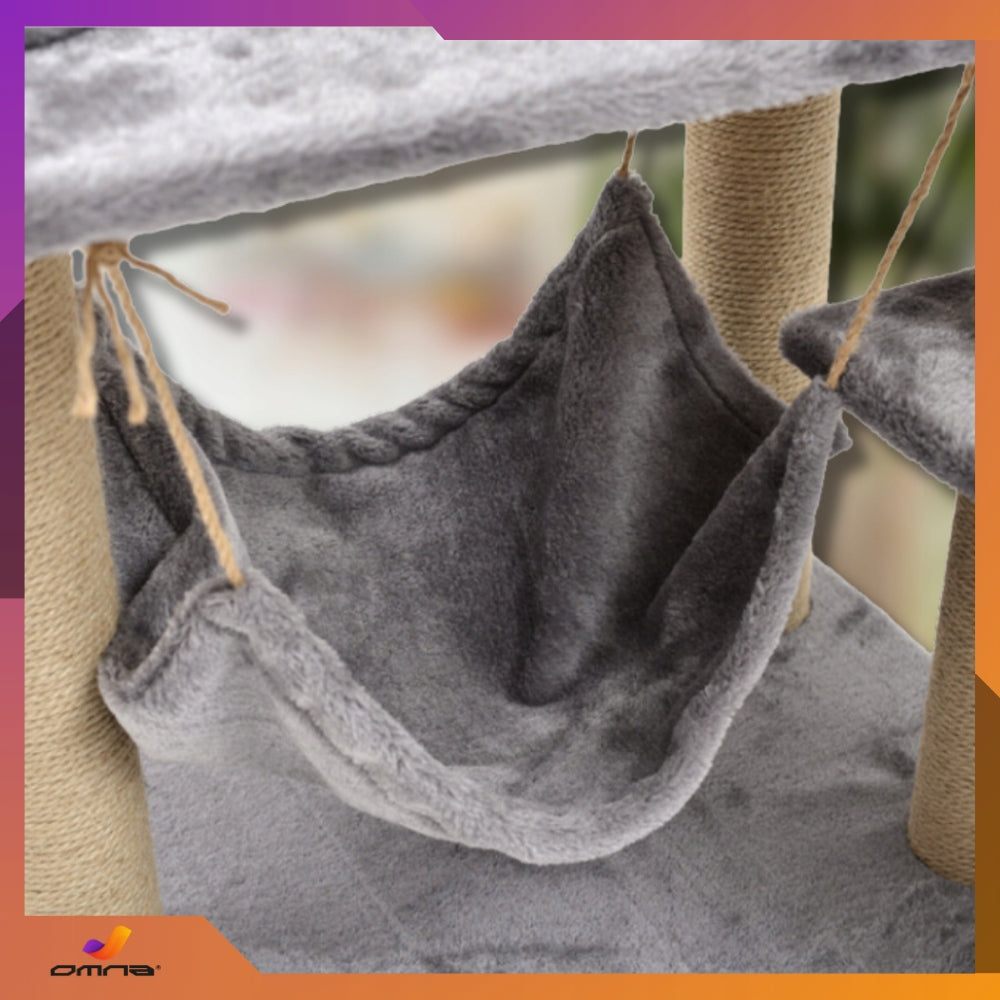 Katės draskyklė namelis didelis aukštas gultas didelei katei kopėtėlės stulpelis