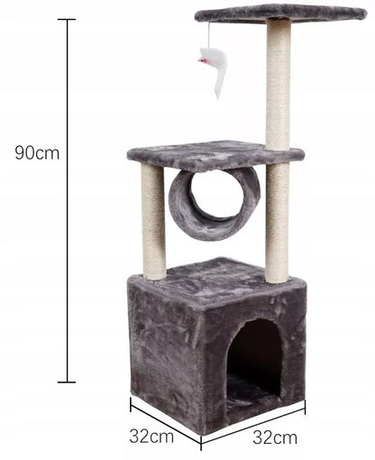 Žema draskyklė, guolis, draskymo stulpas, Omna bokštelis 61 - 100 cm