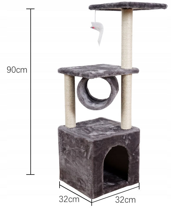 Žema draskyklė, guolis, draskymo stulpas, Omna bokštelis 61 - 100 cm