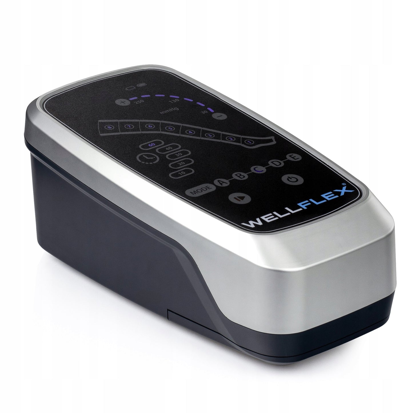 Presoterapijos limfinio drenažo kojų masažuoklis, rinkinys su 8 kamerų manžetėmis