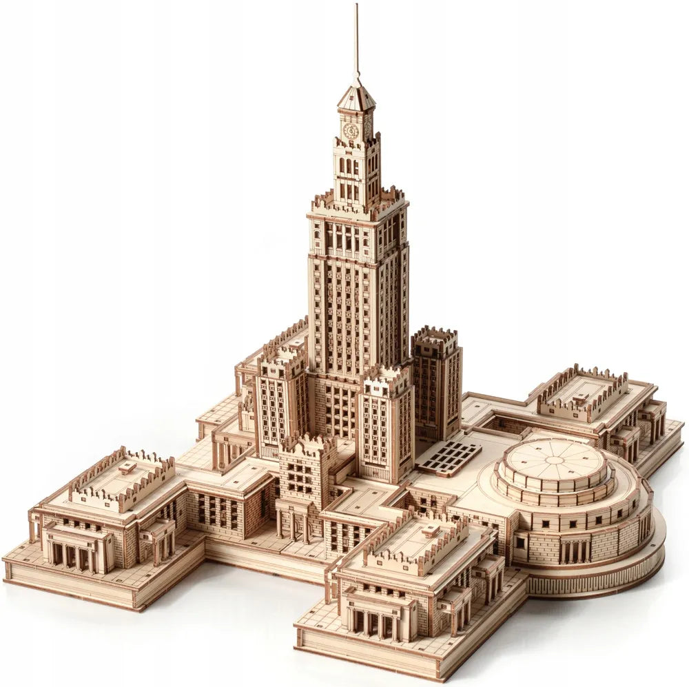 Medinis 3D modelis – Kultūros ir mokslo rūmų galvosūkis, Varšuvos architektūra