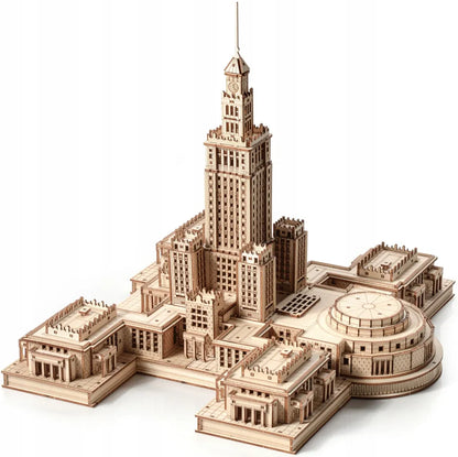 Medinis 3D modelis – Kultūros ir mokslo rūmų galvosūkis, Varšuvos architektūra
