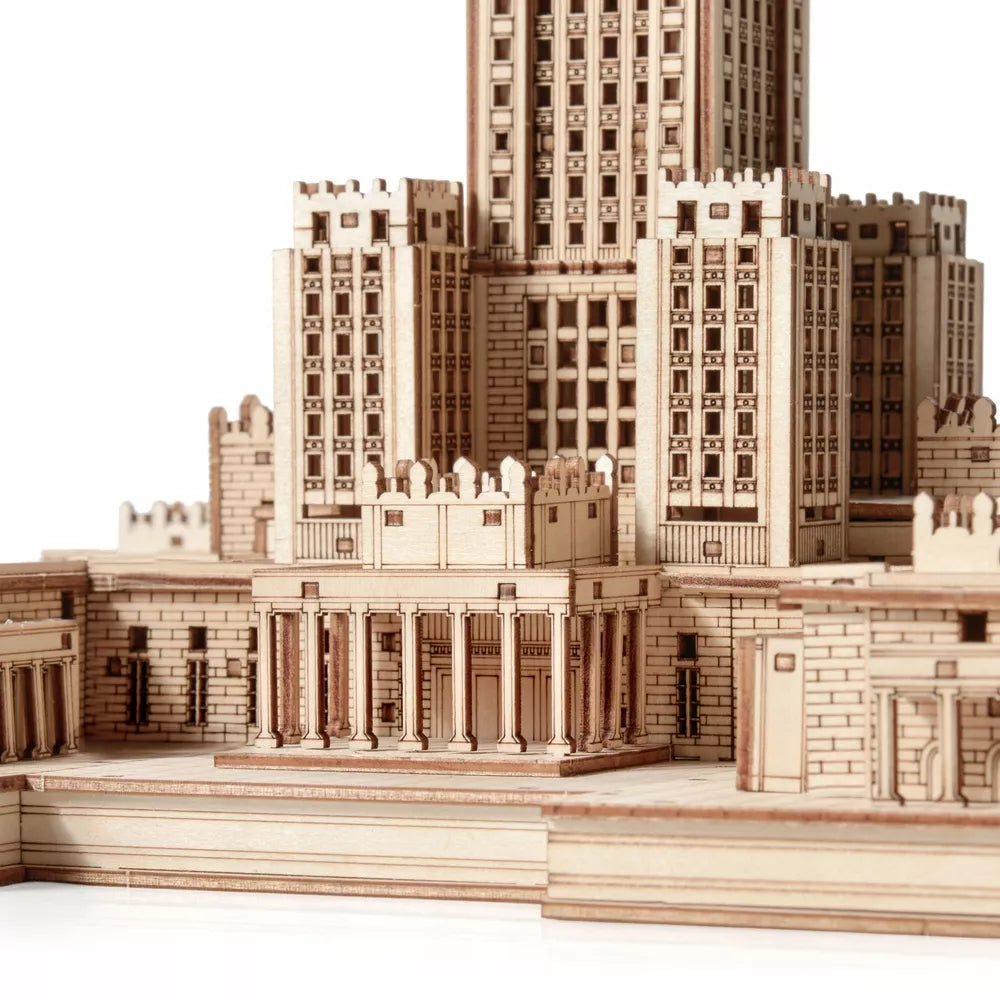 Medinis 3D modelis – Kultūros ir mokslo rūmų galvosūkis, Varšuvos architektūra