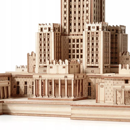 Medinis 3D modelis – Kultūros ir mokslo rūmų galvosūkis, Varšuvos architektūra