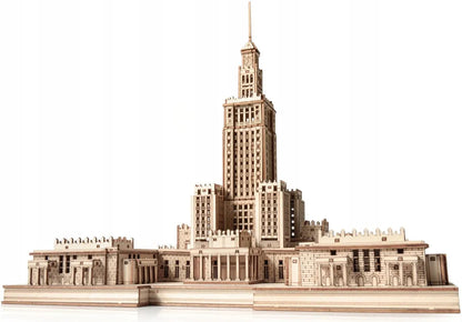 Medinis 3D modelis – Kultūros ir mokslo rūmų galvosūkis, Varšuvos architektūra