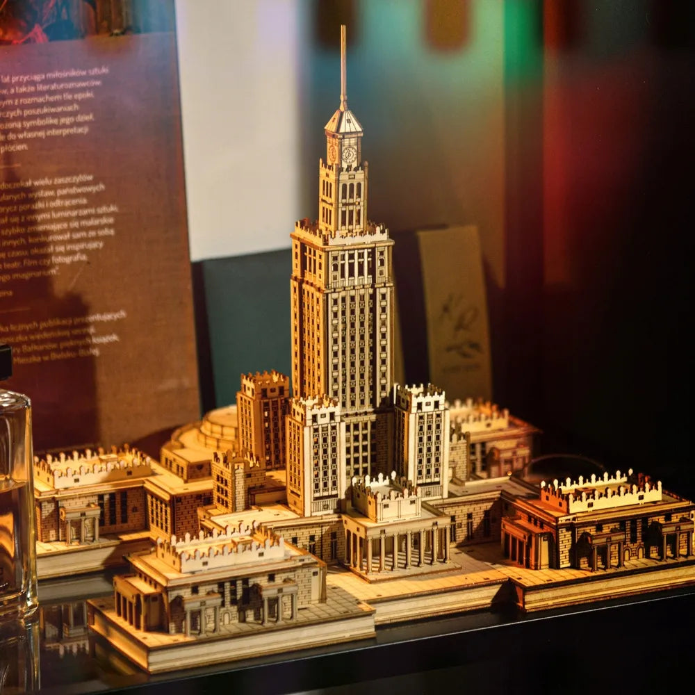 Medinis 3D modelis – Kultūros ir mokslo rūmų galvosūkis, Varšuvos architektūra