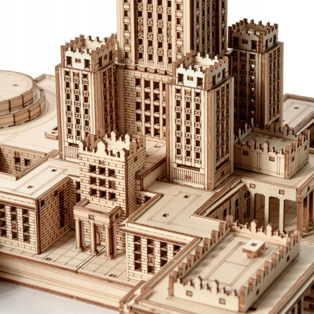Medinis 3D modelis – Kultūros ir mokslo rūmų galvosūkis, Varšuvos architektūra