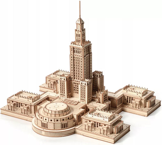 Medinis 3D modelis – Kultūros ir mokslo rūmų galvosūkis, Varšuvos architektūra