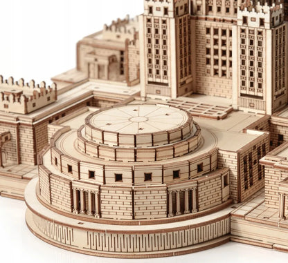 Medinis 3D modelis – Kultūros ir mokslo rūmų galvosūkis, Varšuvos architektūra