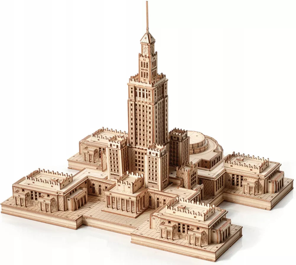 Medinis 3D modelis – Kultūros ir mokslo rūmų galvosūkis, Varšuvos architektūra