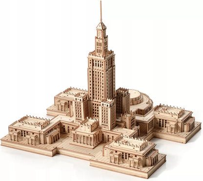 Medinis 3D modelis – Kultūros ir mokslo rūmų galvosūkis, Varšuvos architektūra