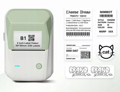 B1 Niimbot Bluetooth lipnių etikečių terminis spausdintuvas