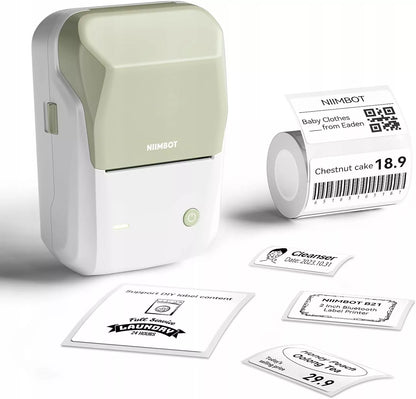 B1 Niimbot Bluetooth lipnių etikečių terminis spausdintuvas