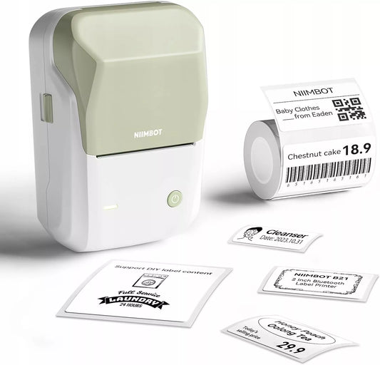 B1 Niimbot Bluetooth lipnių etikečių terminis spausdintuvas