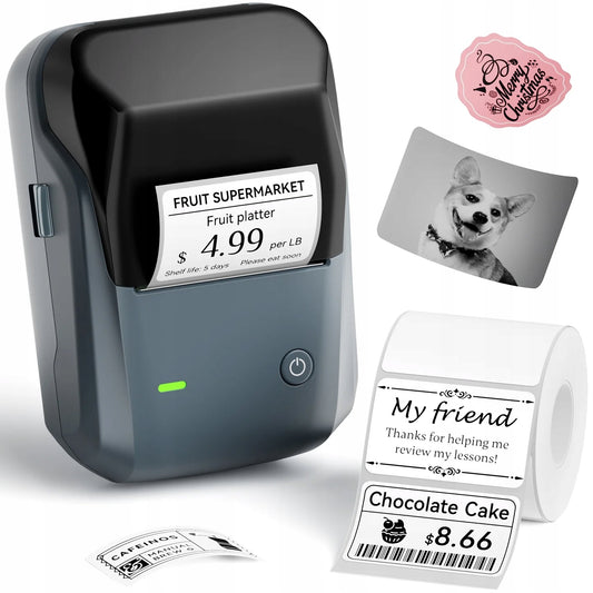 B1 Niimbot Bluetooth lipnios terminės etiketės spausdintuvas