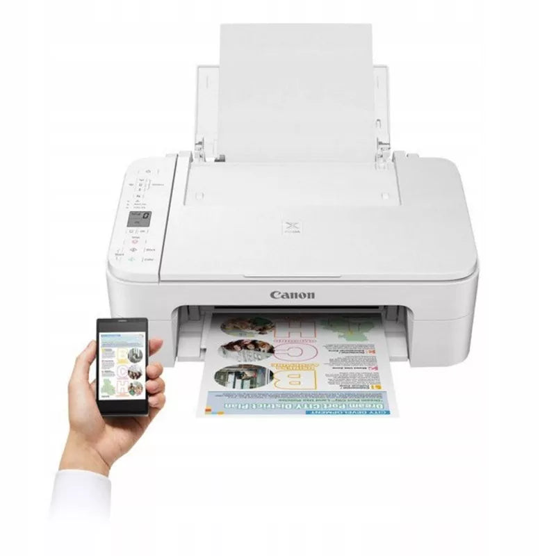 Spalvotas rašalinis daugiafunkcis spausdintuvas Canon PIXMA TS3351 + RAŠALINIAI DAŽAI