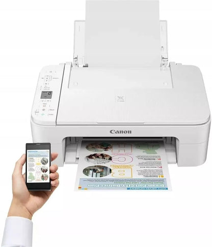 Spalvotas rašalinis daugiafunkcis spausdintuvas Canon PIXMA TS3351 + RAŠALINIAI DAŽAI