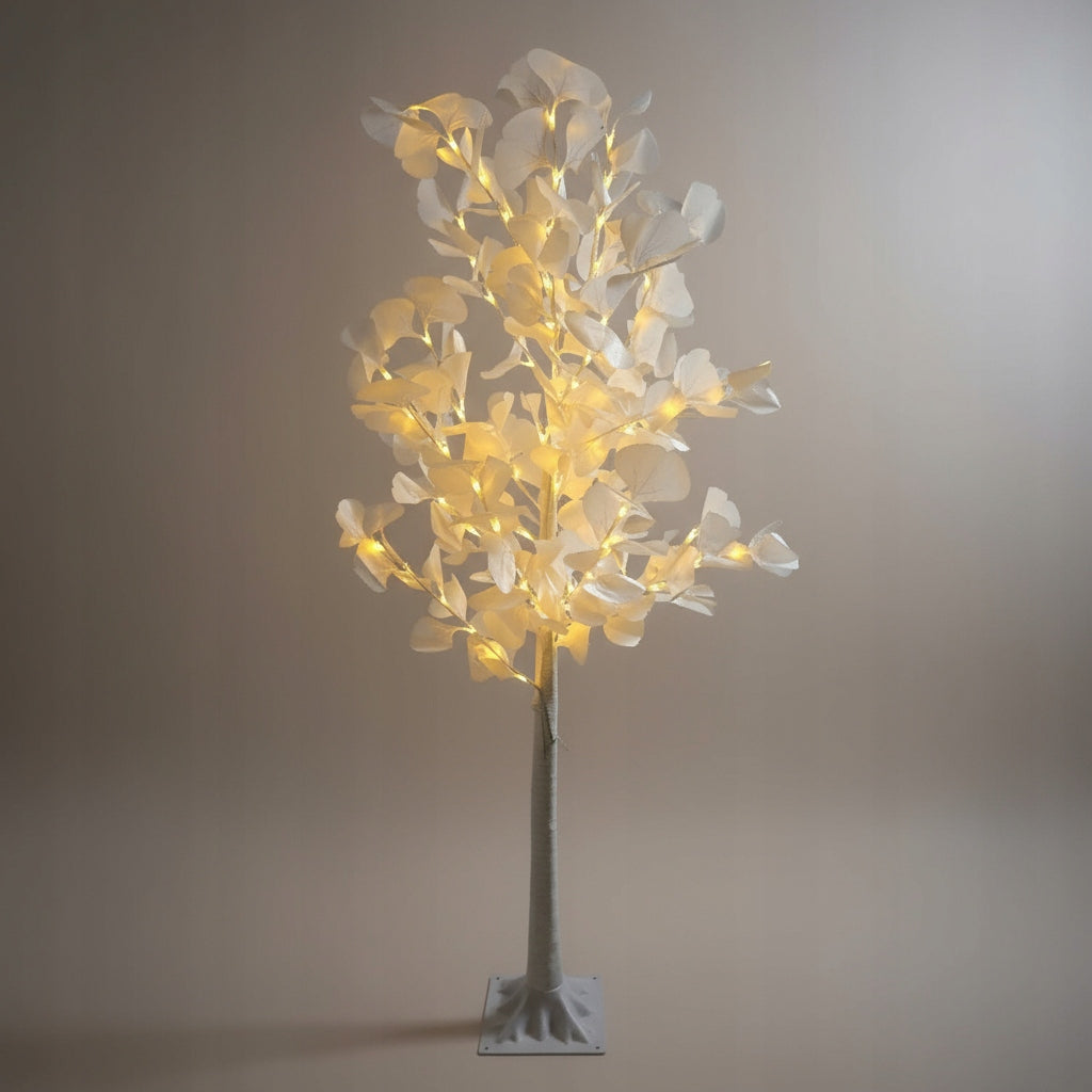 Kalėdinė dekoratyvinė eglutė LED BERŽAS 150 cm, šiltai baltos spalvos lemputės