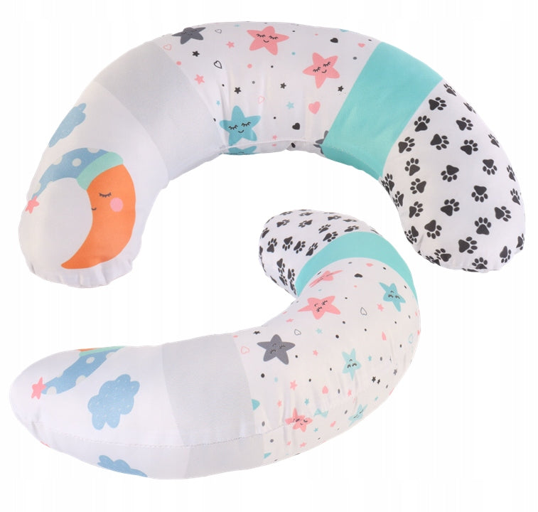 Didelė minkšta interaktyvi edukacinė kilimėlis 4in1 su knygute, pagalvėle ir kamuoliukais