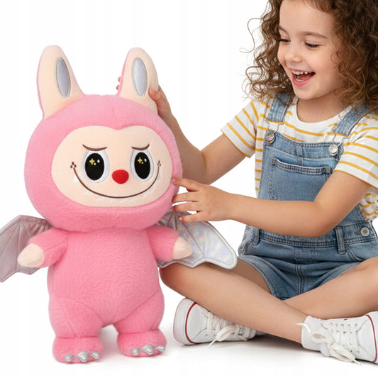 Didelis Rožinis Pliušinis Žaislas Vaikams LABUBU LA BUBU 45cm