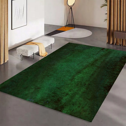 Kilimas BCF 220cmx160cm Žalias Loft neslystantis madingas trumpo plauko
