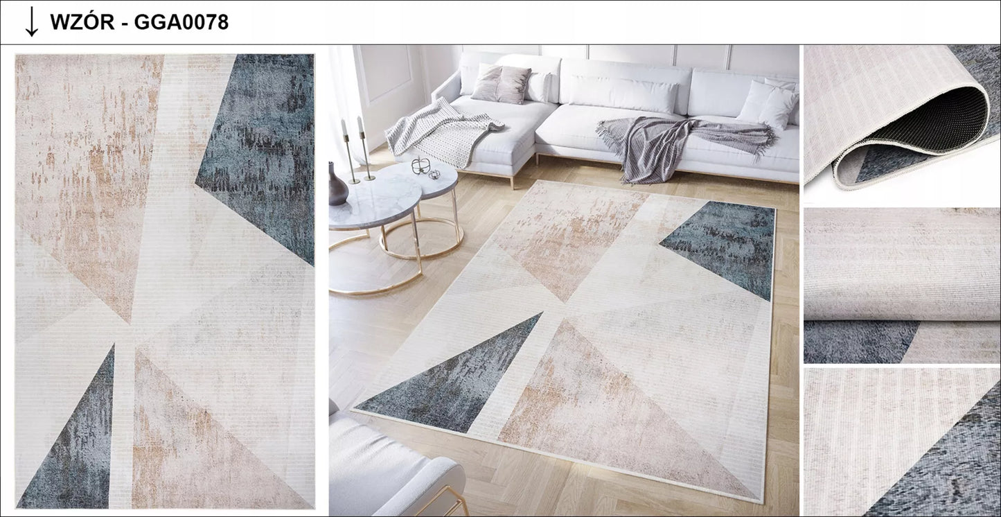 Kilimas CRYSTAL 180x250 Modernus Tradicinis Madingas Neslystantis Spausdintas