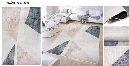 KRISTALINIS kilimas 200x300 Modernus Tradicinis Madingas neslystantis spausdintas