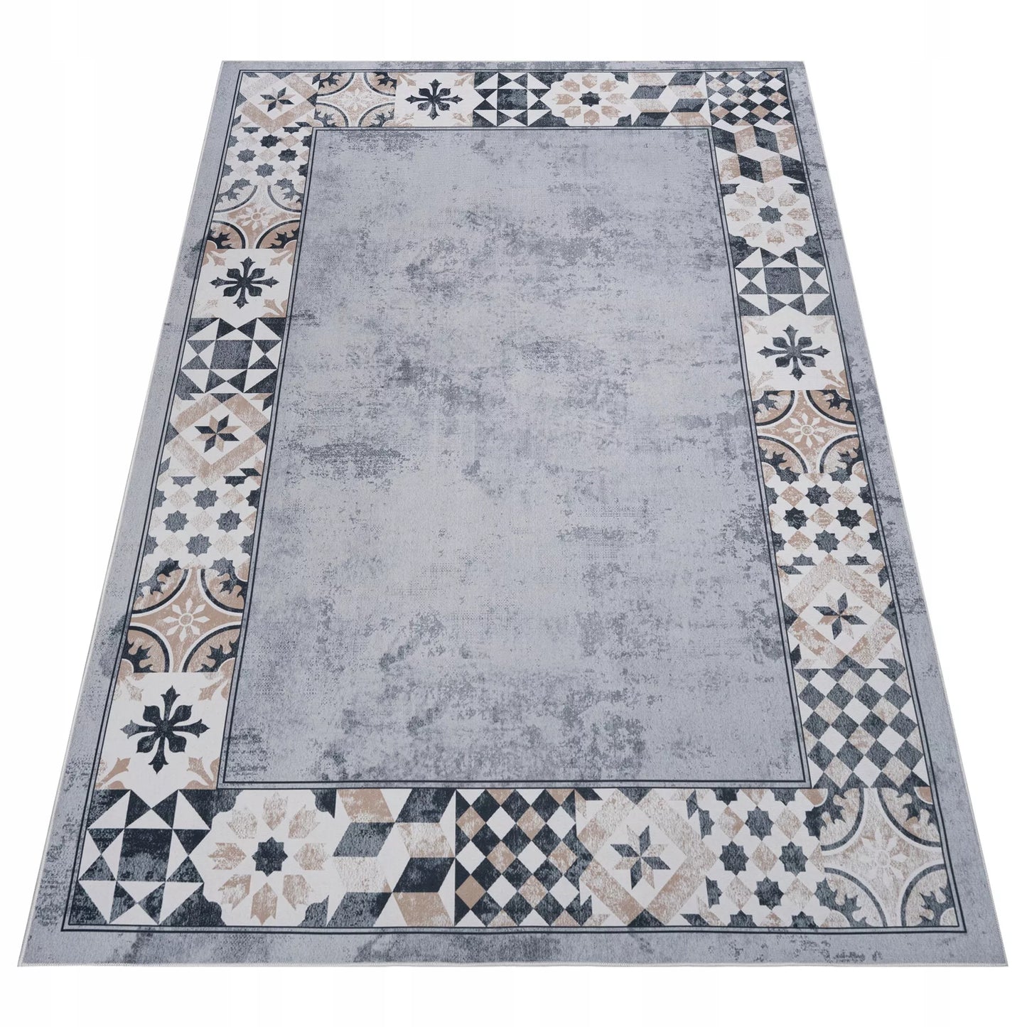 KRISTALINIS kilimas 200x300 Modernus Tradicinis Madingas neslystantis spausdintas