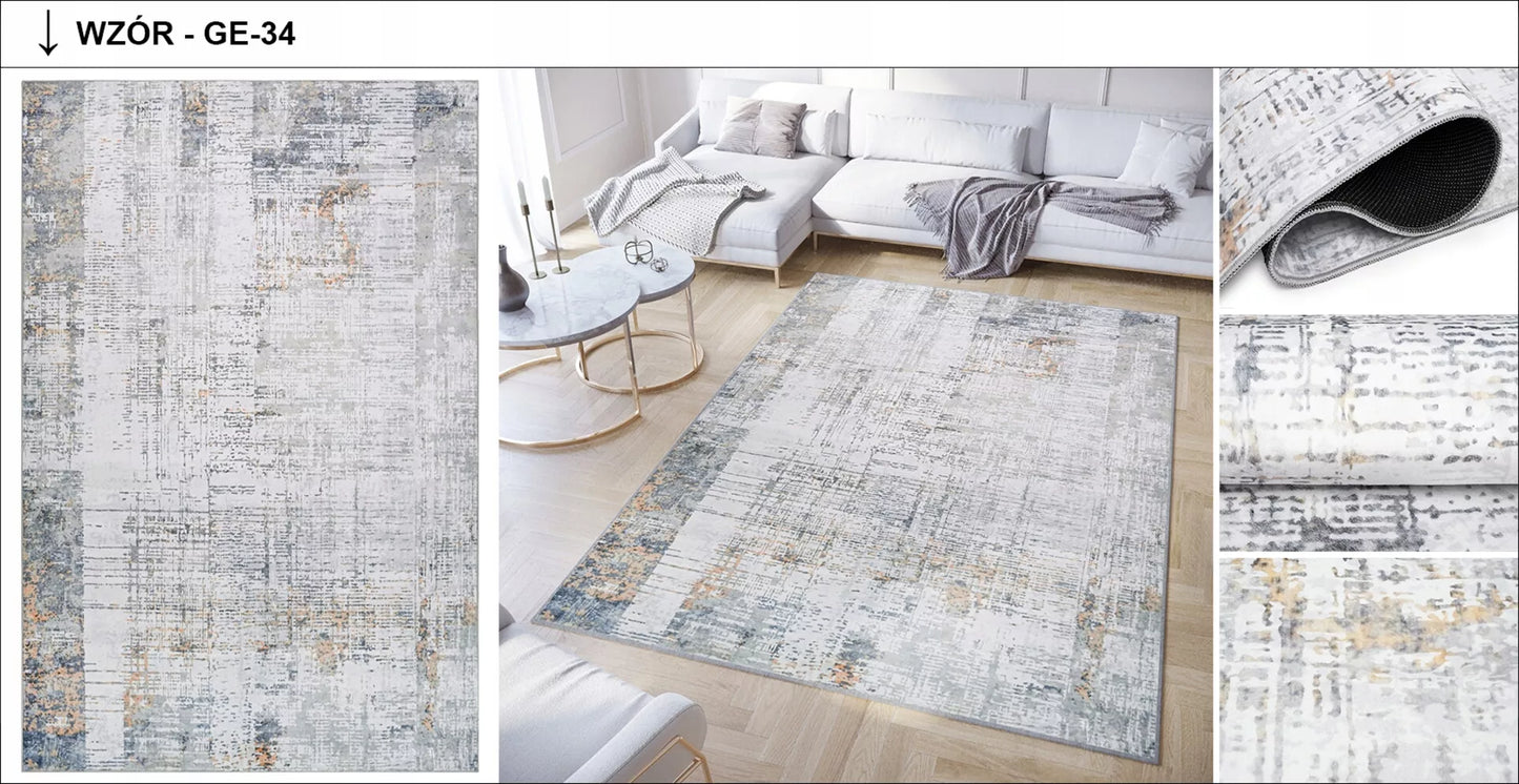 Kilimas DOVE 140x200 Modernus Madingas Elegantiškas Neslystantis Spausdintas