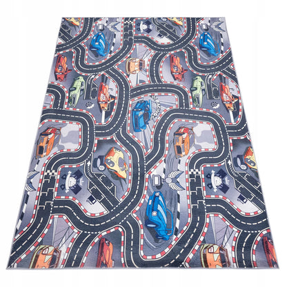 Kilimas FLANNEL 200x300 Spausdintas Vaikams Neslidus Madingas Žaidimams