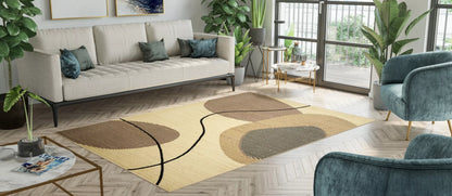 Kilimas LUXURY 250x350 BCF Minkštas Šiuolaikinis Elegantiškas Madingas Įvairūs Raštai