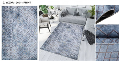 Kilimas TOSCANA 80x200 Madingas pramoninis loftinis