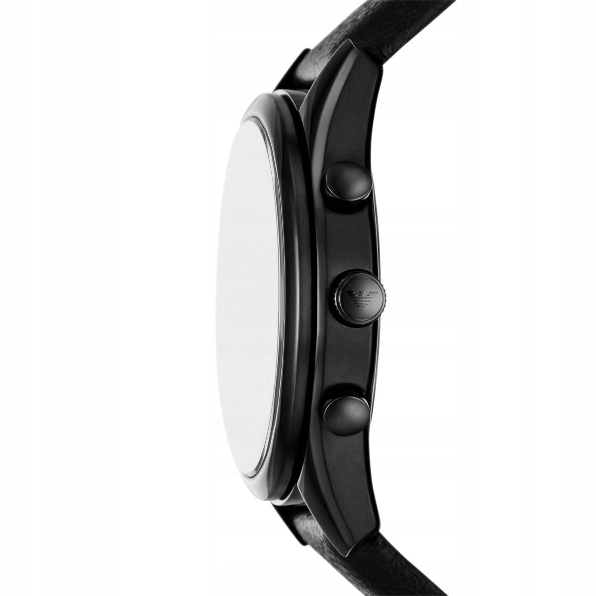 ELEGANTIŠKAS JUODAS VYRIŠKO LAIKRODŽIO EMPORIO ARMANI AR11583 ANTONIO + DĖŽUTĖ