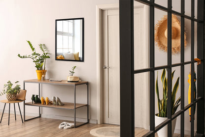 Elegantiškas veidrodis su patvariu MDF rėmu 80x60 cm