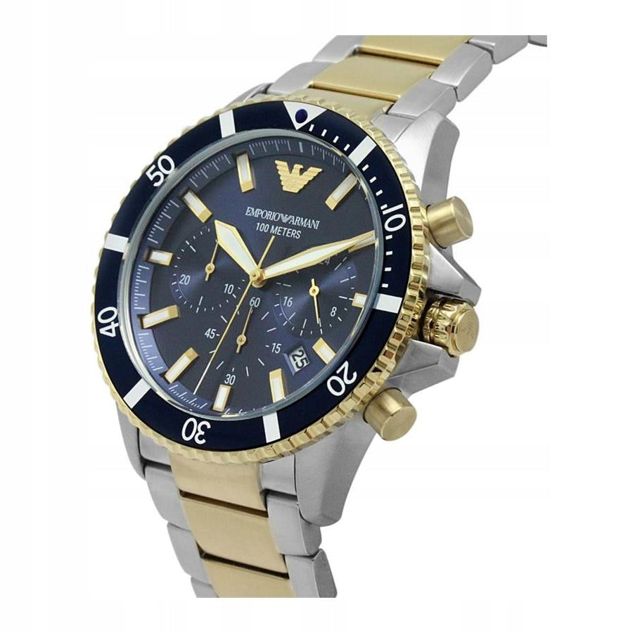 Emporio Armani AR11362 vyriškas laikrodis elegantiškas sertifikuotas dovanai