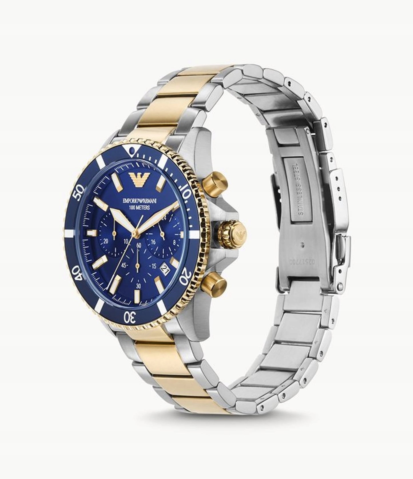 Emporio Armani AR11362 vyriškas laikrodis elegantiškas sertifikuotas dovanai