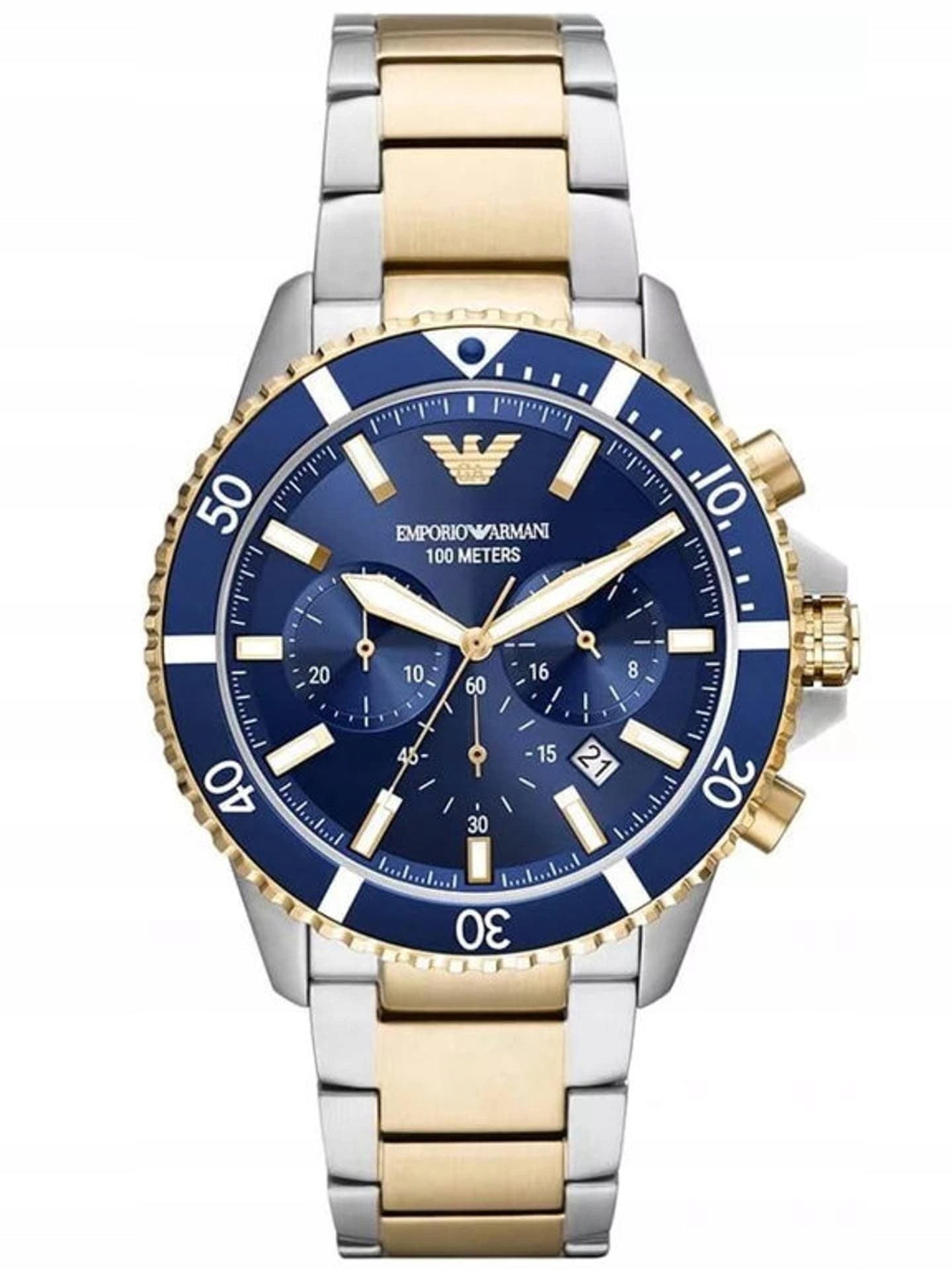 Emporio Armani AR11362 vyriškas laikrodis elegantiškas sertifikuotas dovanai