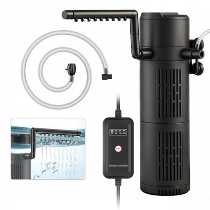 VIDINIS AKVARIUMO FILTRAS iki 150 L 5 IN 1 SU UV-C LEMPA 500 l/h